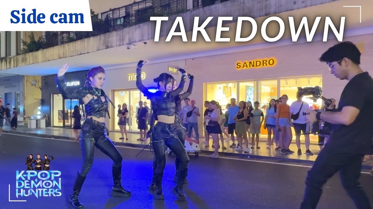 [Kpop Demon Hunters - Side Cam] ‘TAKEDOWN’ - HUNTR/X l Dance by B-Wild from Viet Nam 