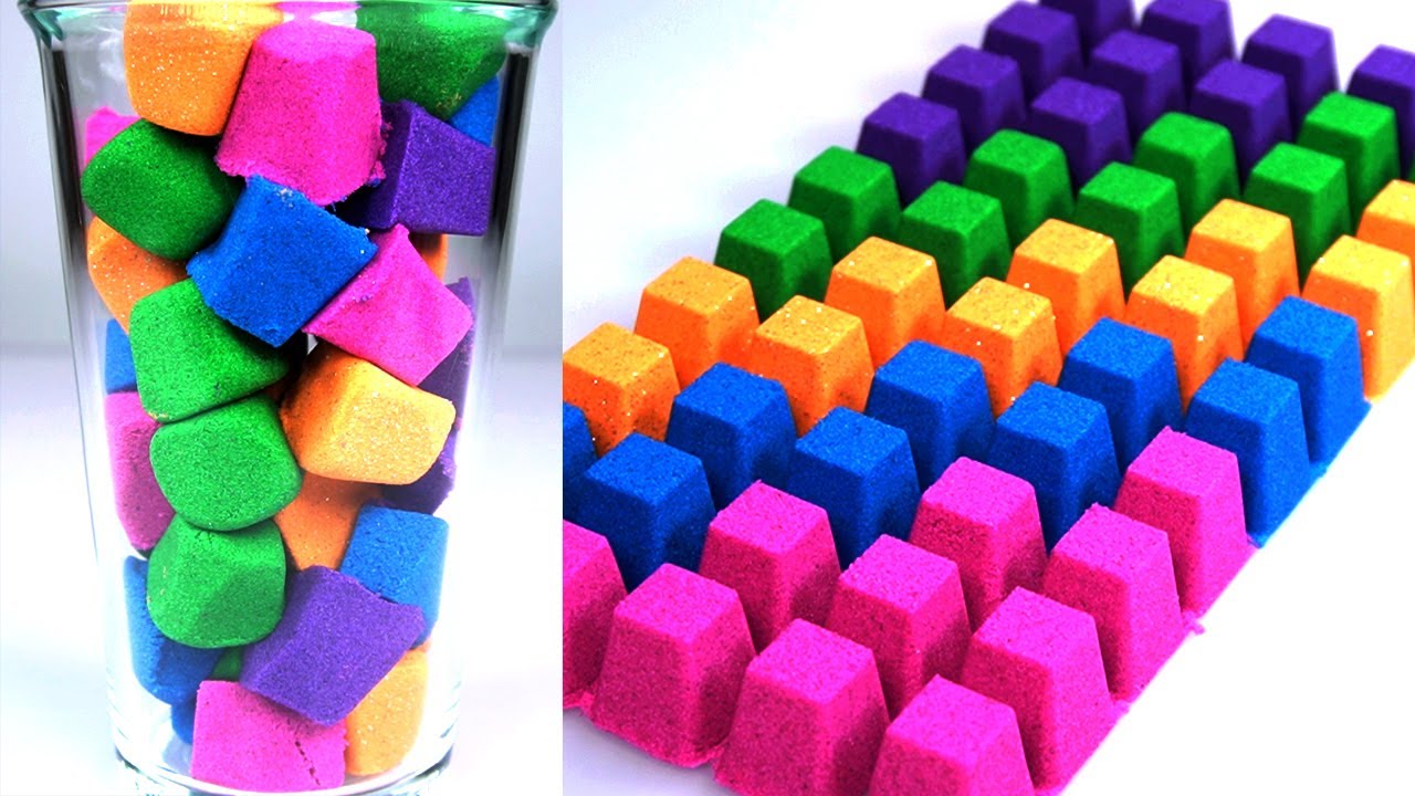 기분 좋아지는 힐링 모래영상 #5. Very Satisfying and Relaxing Kinetic Sand ASMR.