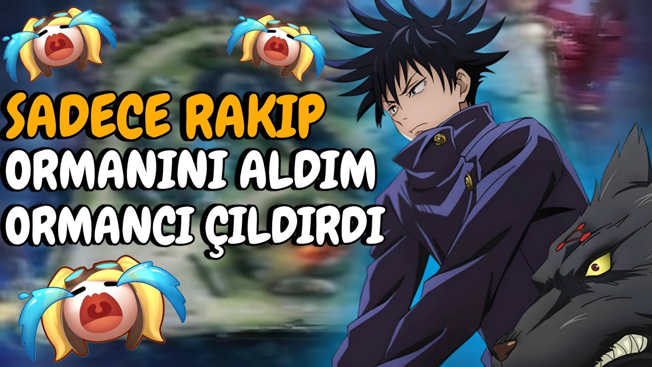 SADECE RAKİP ORMANLARI KESTİK(ORMANCI ÇILDIRDI)! - Mobile Legends