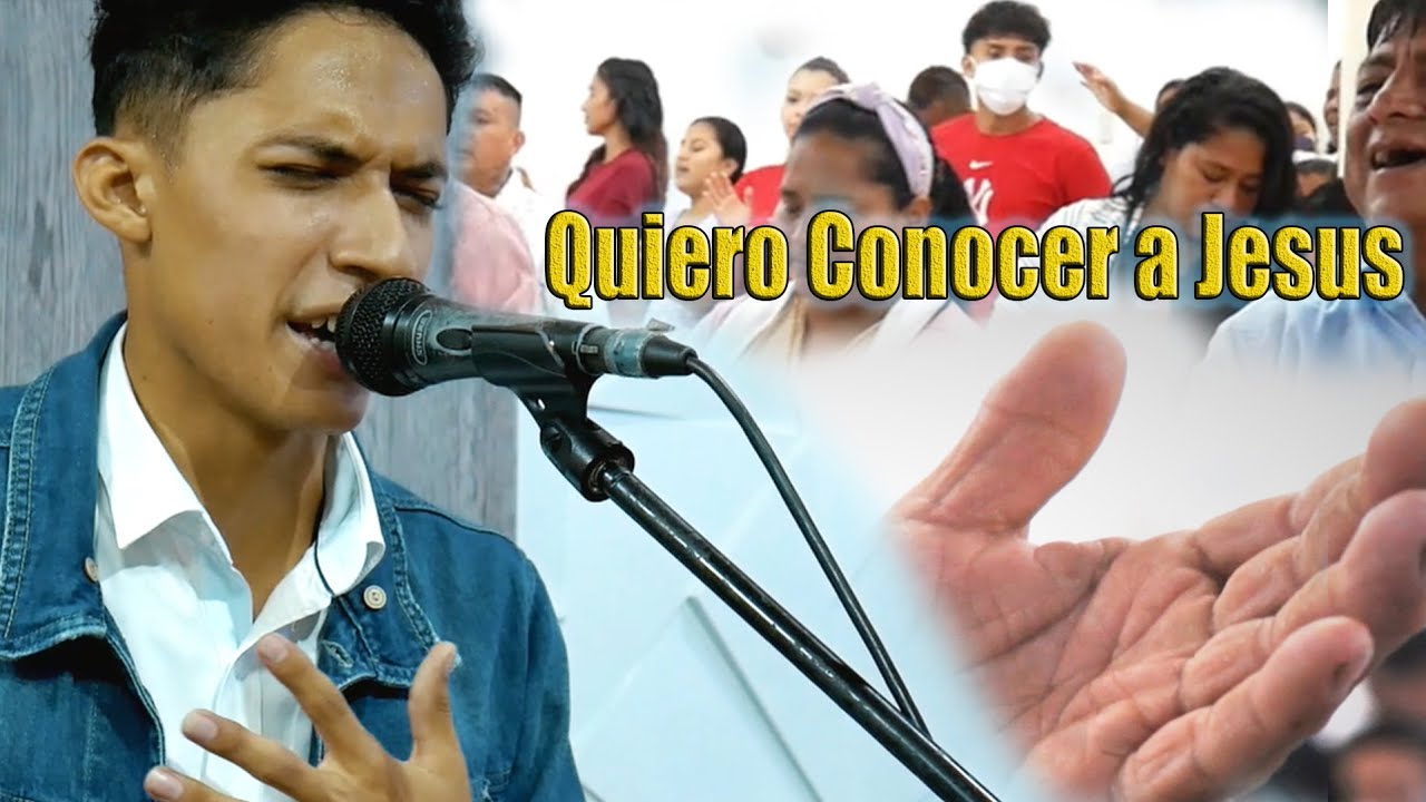 Quiero Conocer a Jesús (Yeshua)💖Salmista Israel Yepez Hermoso Tiempo De Adoración
