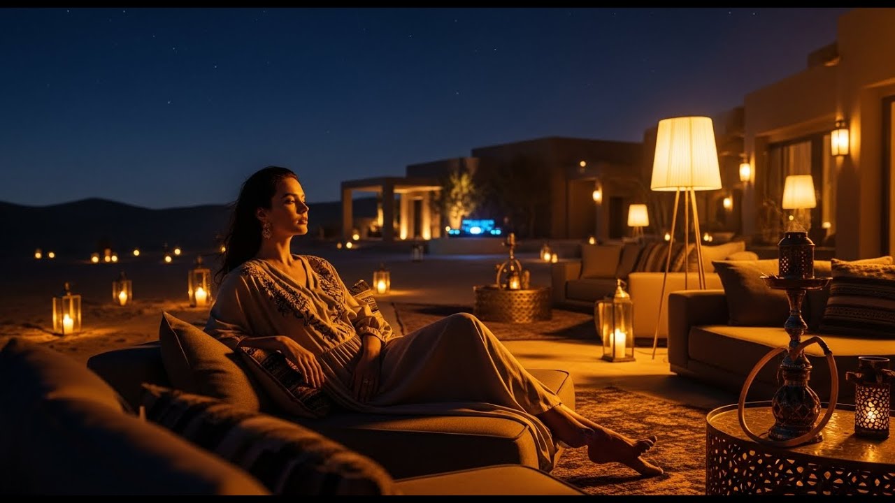 Arabic Lounge Music ✨ Golden Desert Evening Chill Session