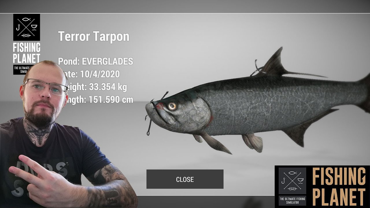 Fishing Planet * Monster Fish * Everglades * Terror Tarpon *** Tarpon Tyran
