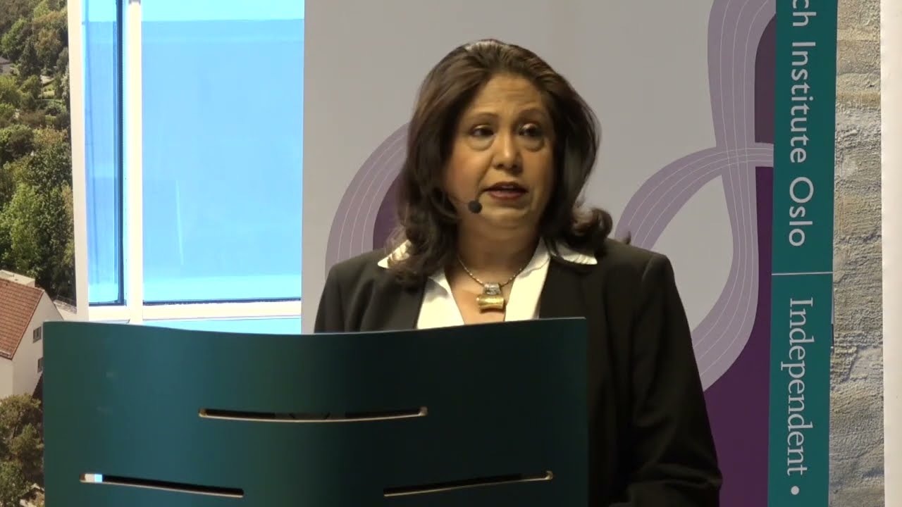 Ensuring Justice: Accountability After Genocide | Pramila Patten  | ICHR-project