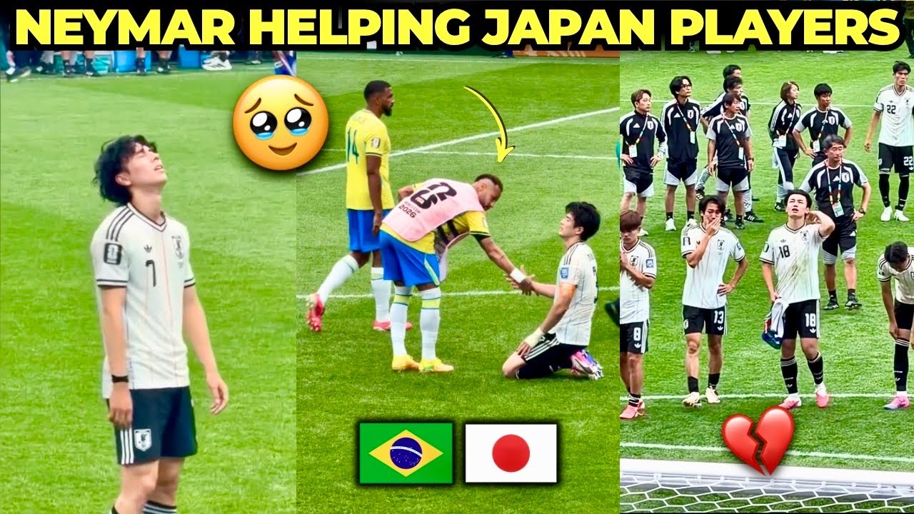 Japan Players Crying After Getting Eliminated By Brazil from World Cup