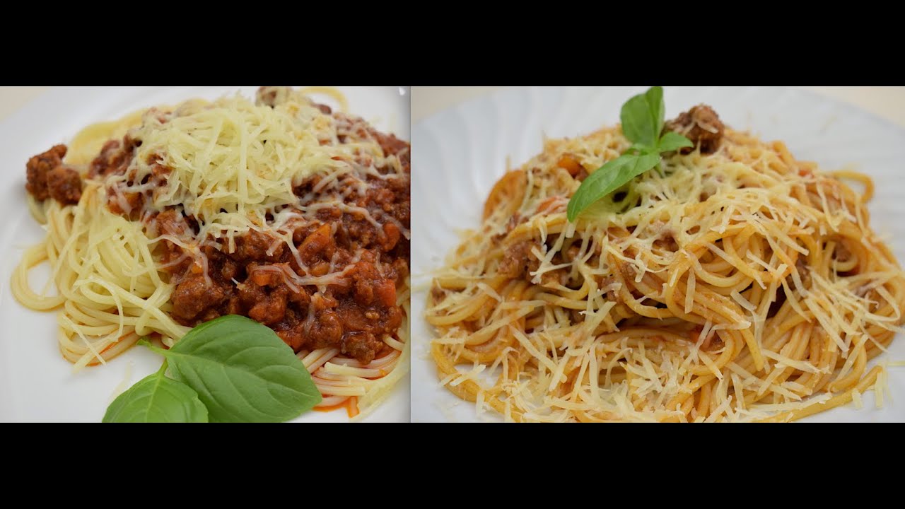 Bolognai spagetti kétféleképpen - Az én alapszakácskönyvem