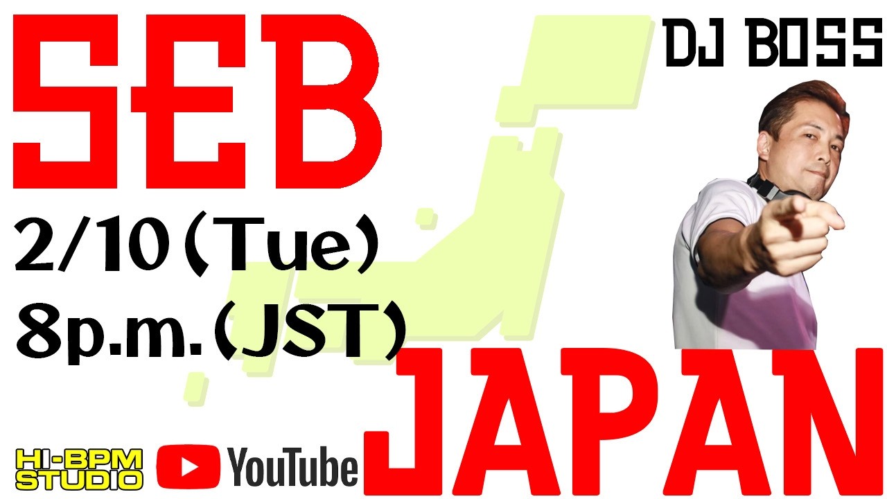 【 ユーロビート DJ LIVE STREAM】MIX by  DJ BOSS