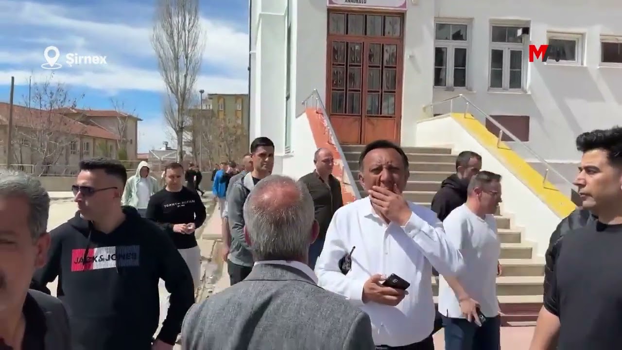 ŞİRNEX'TE BİNLERCE TAŞIMALI ASKER POLİS OY KULLANDI