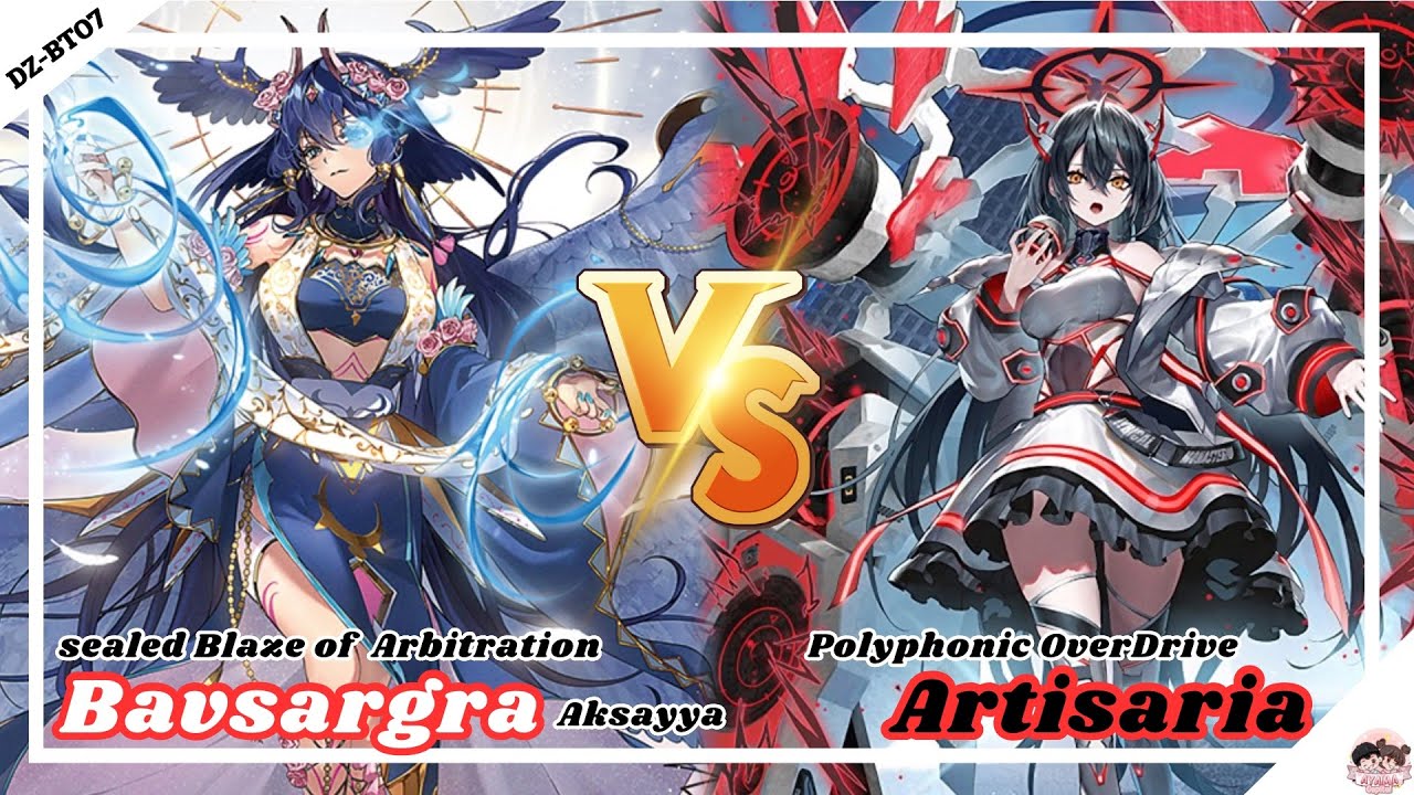 Sealed Blaze of Arbitration Bavsargra Aksayya VS Polyphonic Overdrive Artisaria | DZ-BT07✨
