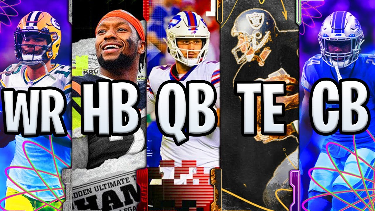 The Best Card in EVERY Position in Madden 23