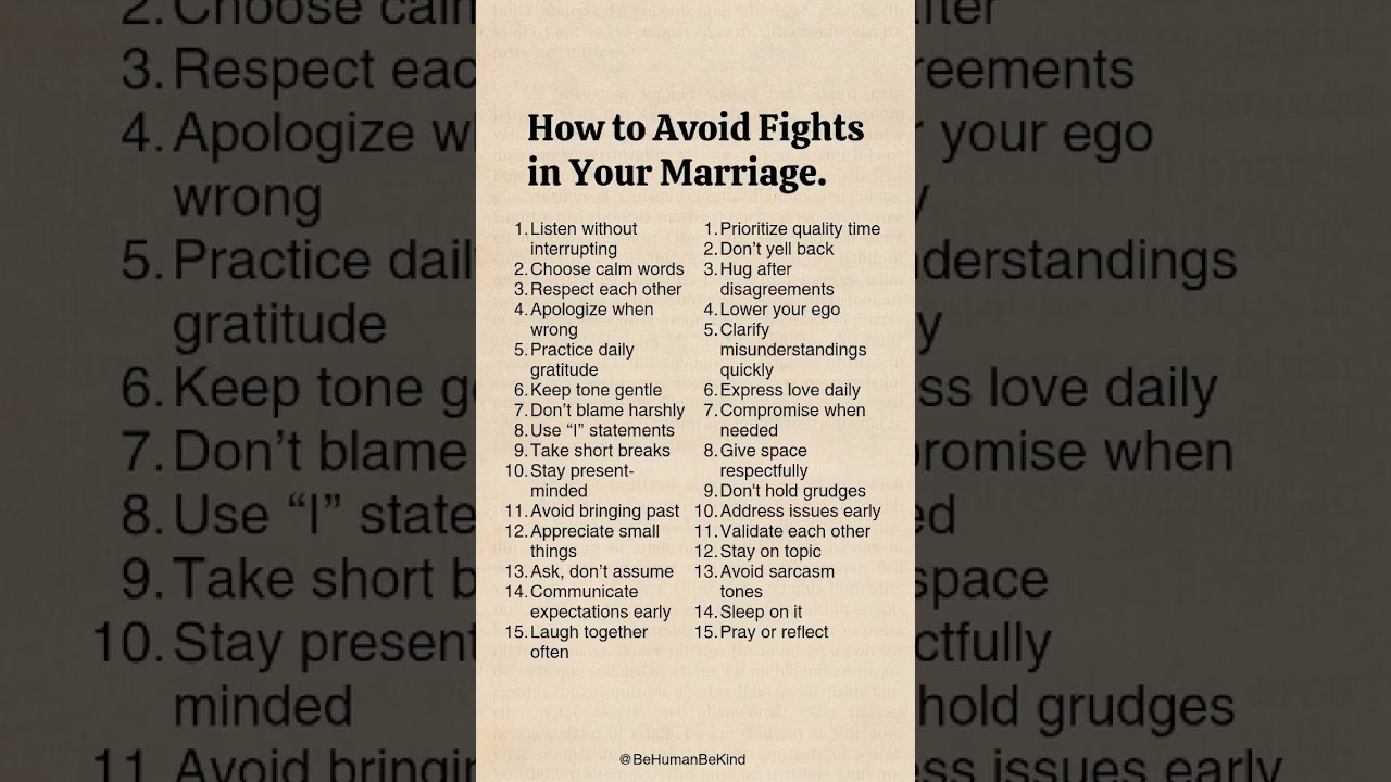 30 Secrets to Stop Fighting in Marriage (And Build a Stronger Relationship!)
