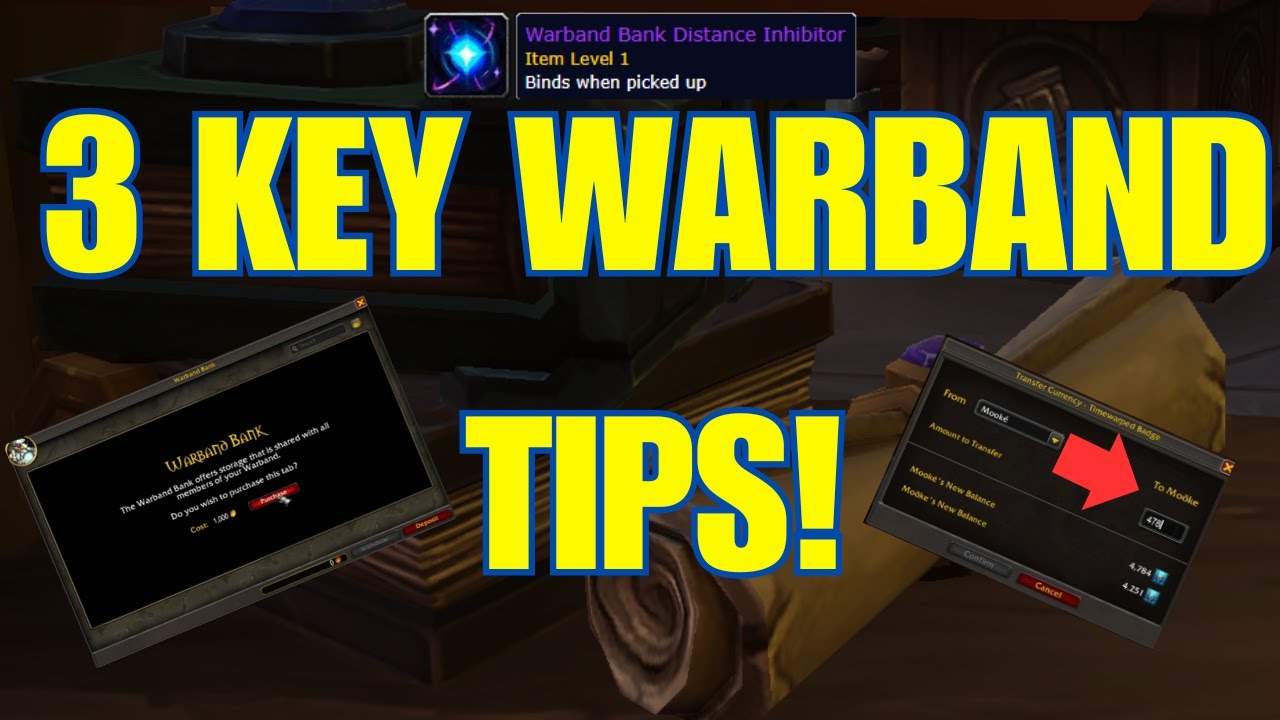 Unlock Your Warband's Potential: 3 Essential Tips for WoW Success!