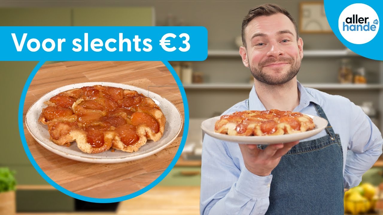 De Tarte Tatin maken, een heerlijke omgekeerde appeltaart met karamel | Allerhande