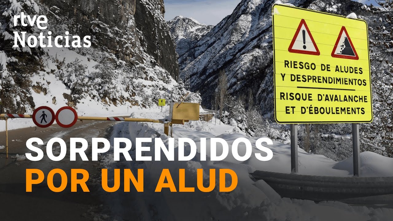 HUESCA | Una AVALANCHA deja DOS MUERTOS y un DESAPARECIDO en LOS PIRINEOS | RTVE Noticias