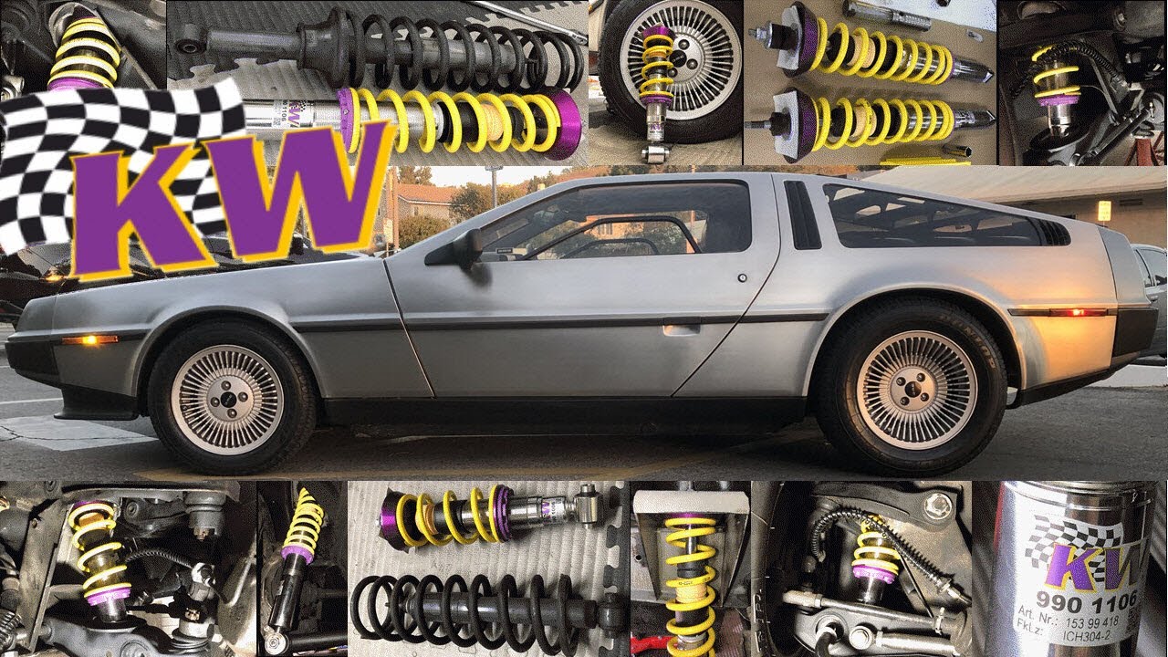 KW Suspensions Adjustable Coilovers for the DeLorean DMC-12 -- Part 3: Coilover Installation