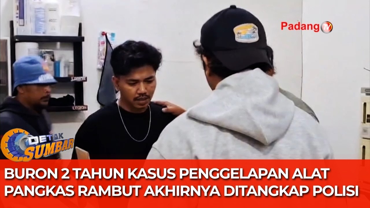 Buron 2 Tahun Kasus Penggelapan Alat Pangkas Rambut Akhirnya Ditangkap Polisi