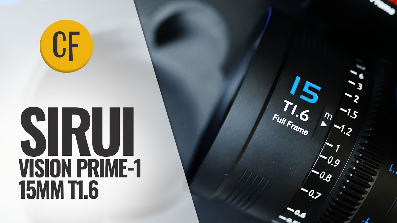 Обзор кинообъектива Sirui 15mm T1.6 Vision Prime 1