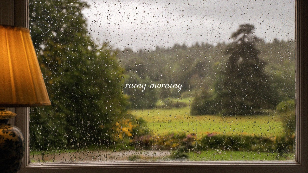 a quiet rainy morning 🌧️ calm playlist for quiet days & cozy moments