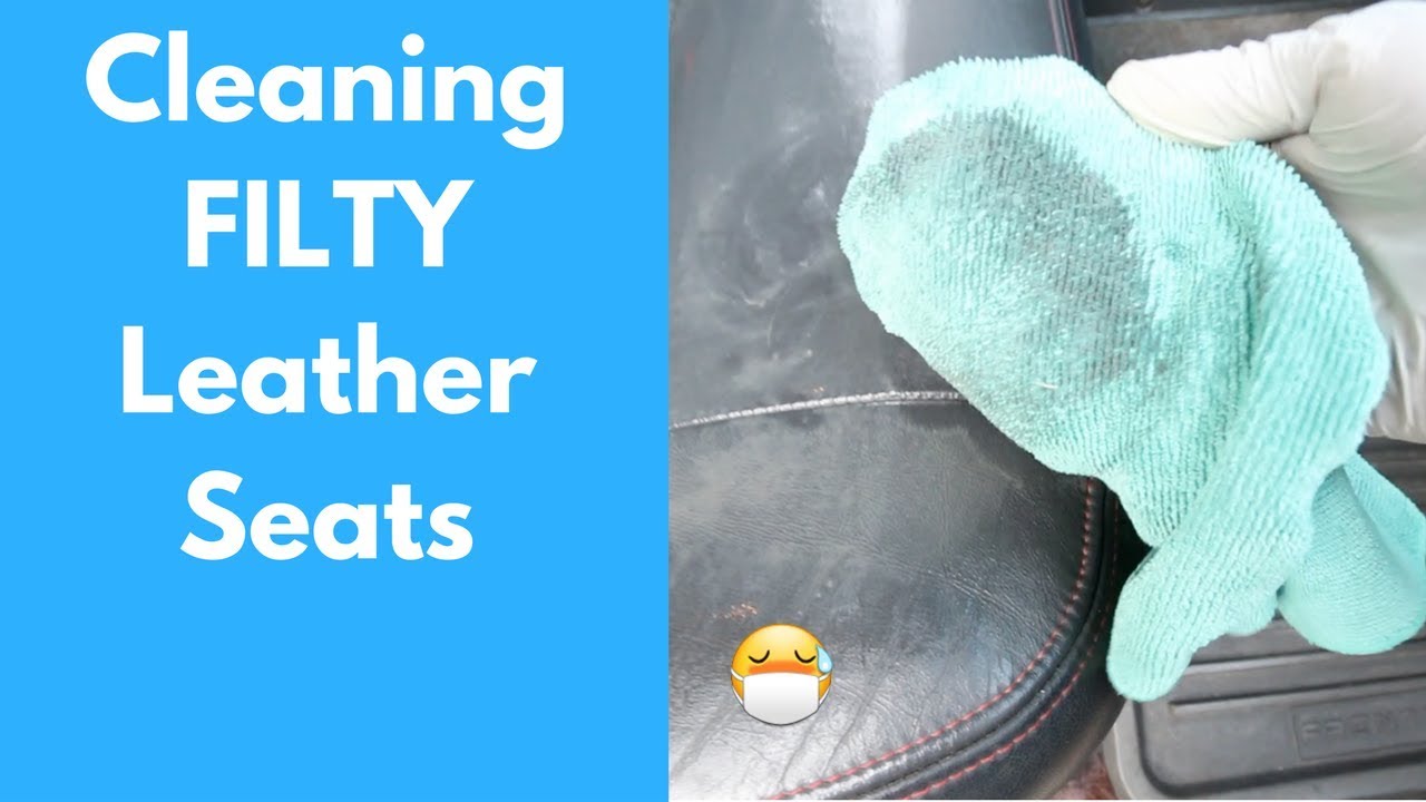 How To Clean FILTHY Leather Car Seats: 5 HOUR Detail - Interior Car Cleaning Walkthrough