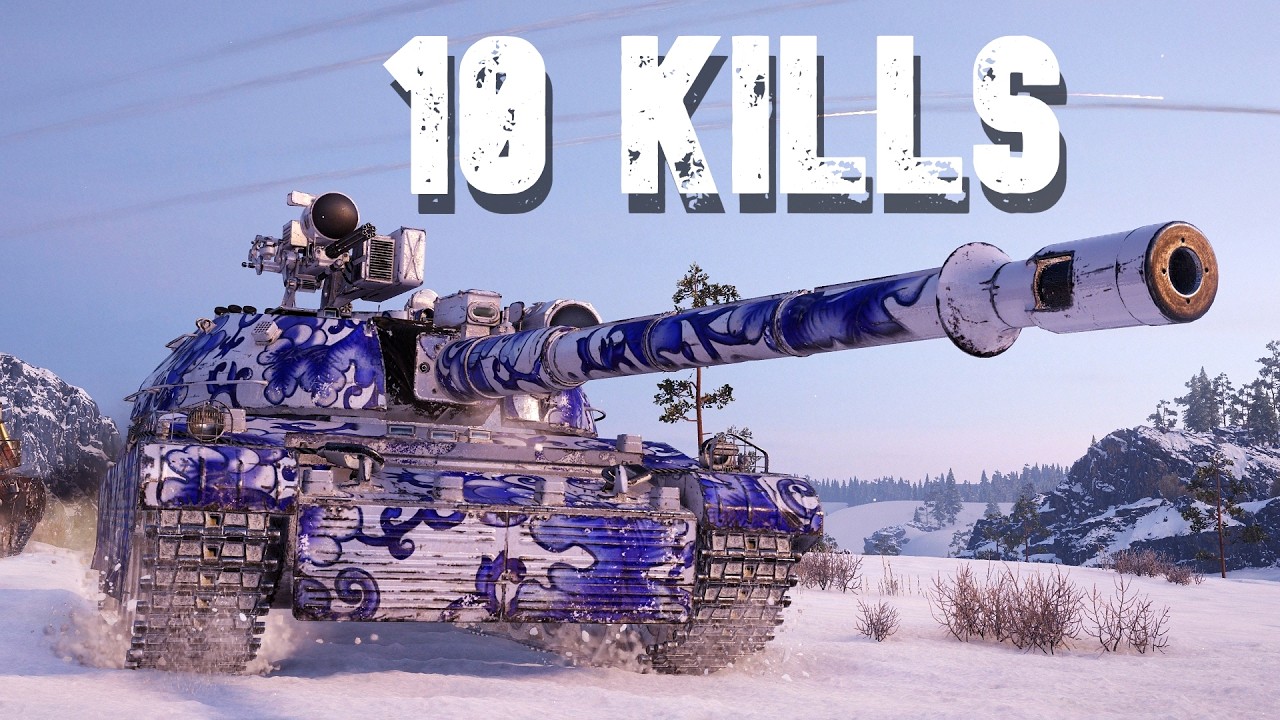 Vz. 60S Dravec : 10 Kills - World of Tanks.