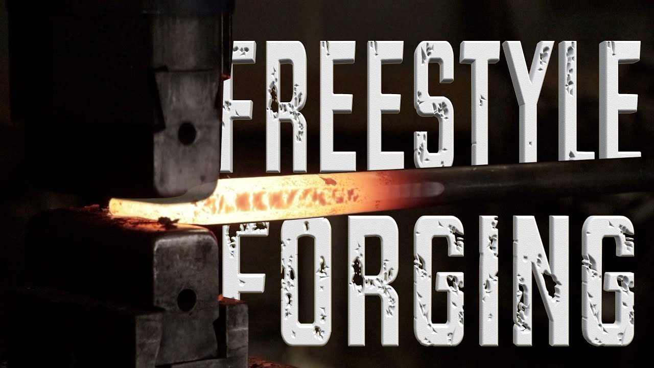 BLADESMITHING | Freestyle Forging | Truck Spring - Part 1