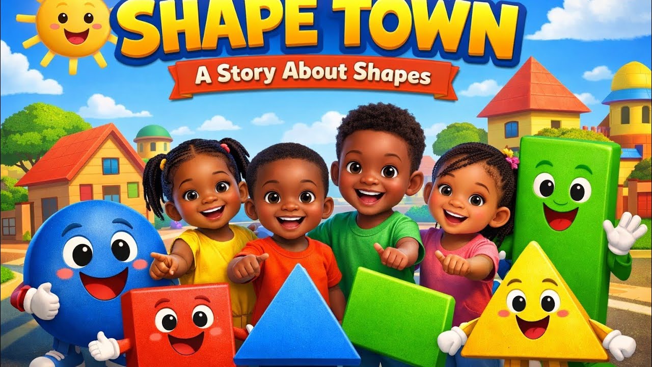 Shape Town: Learn Shapes for Kids | Fun Educational Song
