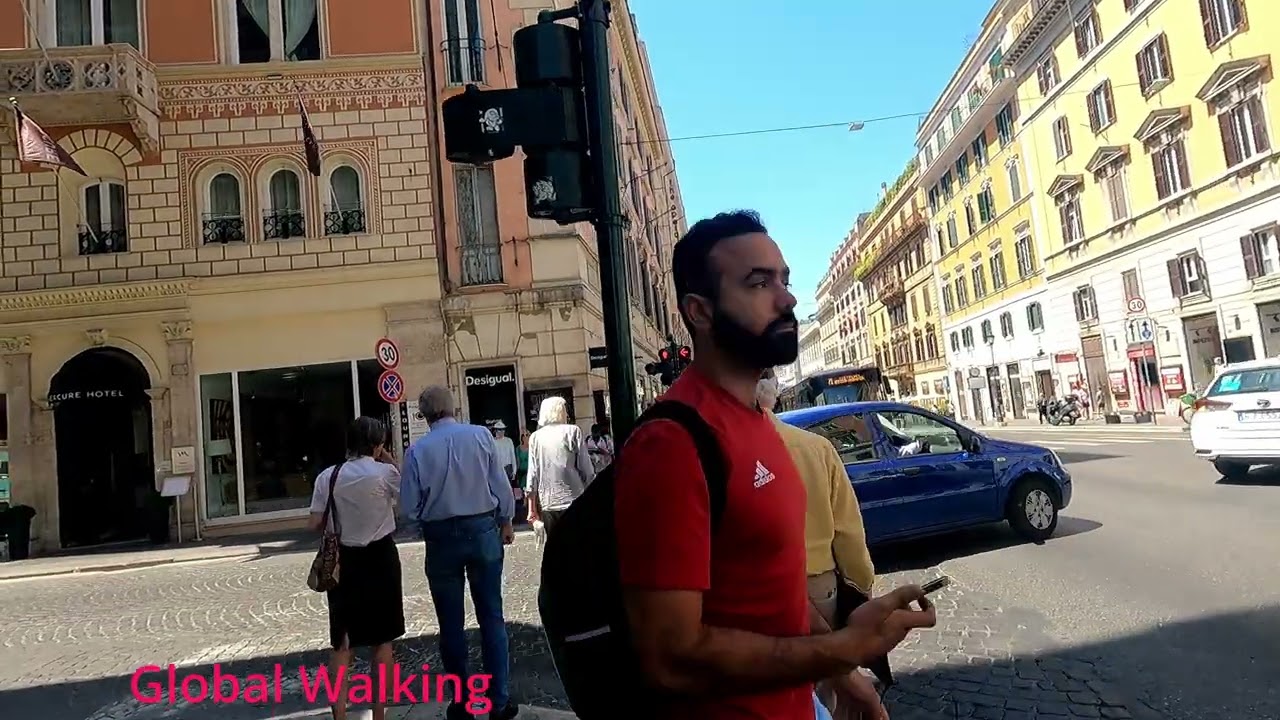 Summer Afternoon Walk in Rome: 12 Mins‑ Street Stroll Guide & Highlights