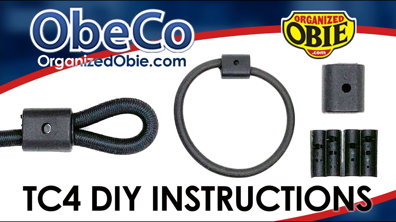 TC4 Bungee Loop Connector DIY Instructions