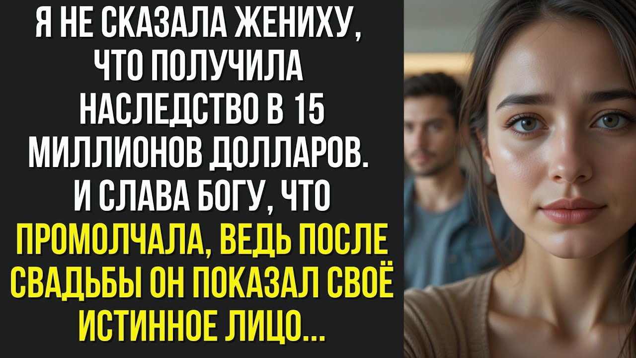 Я не сказала жениху, что получила наследство в 15 миллионов долларов. И слава богу, что промолчала