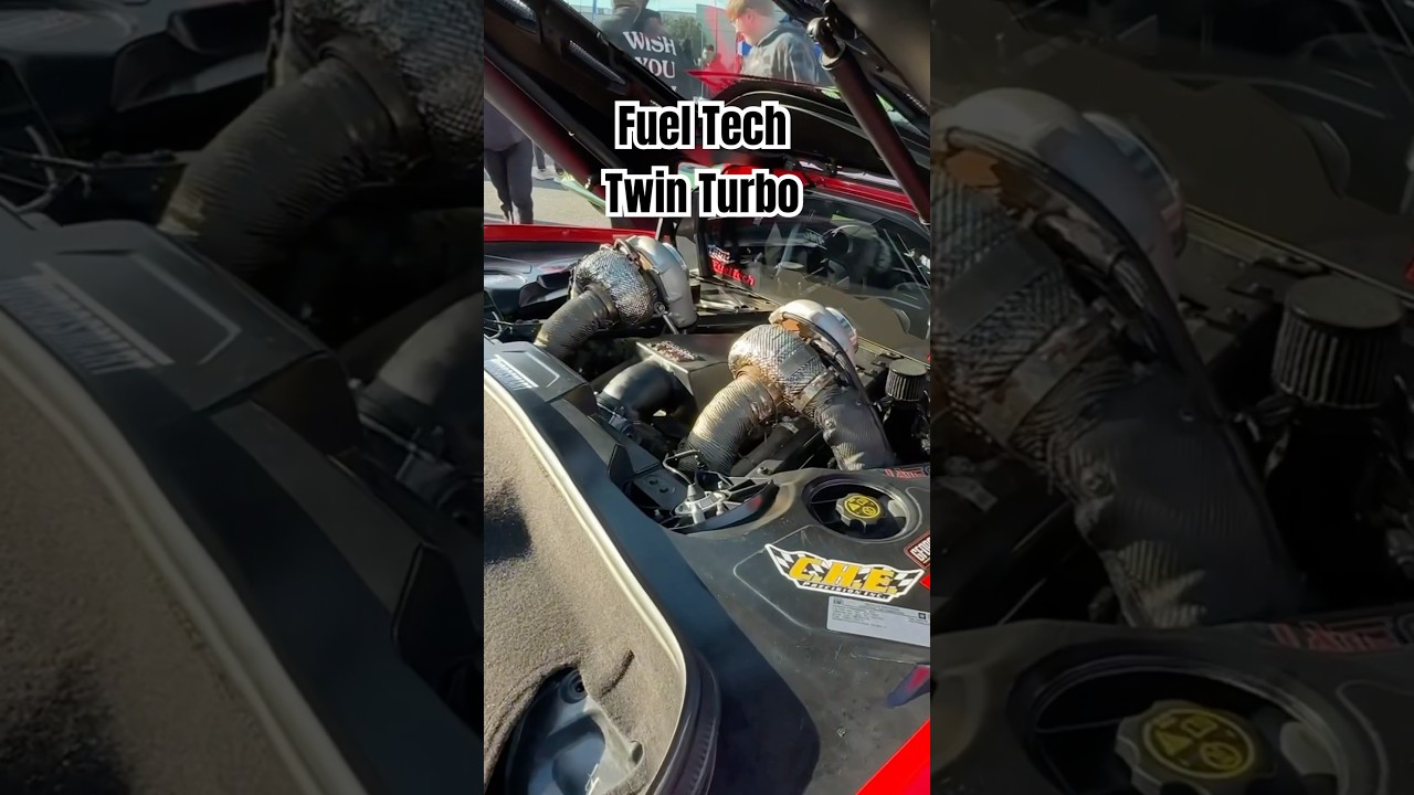 Twin Turbo C8 Corvette by Fuel Tech🔥