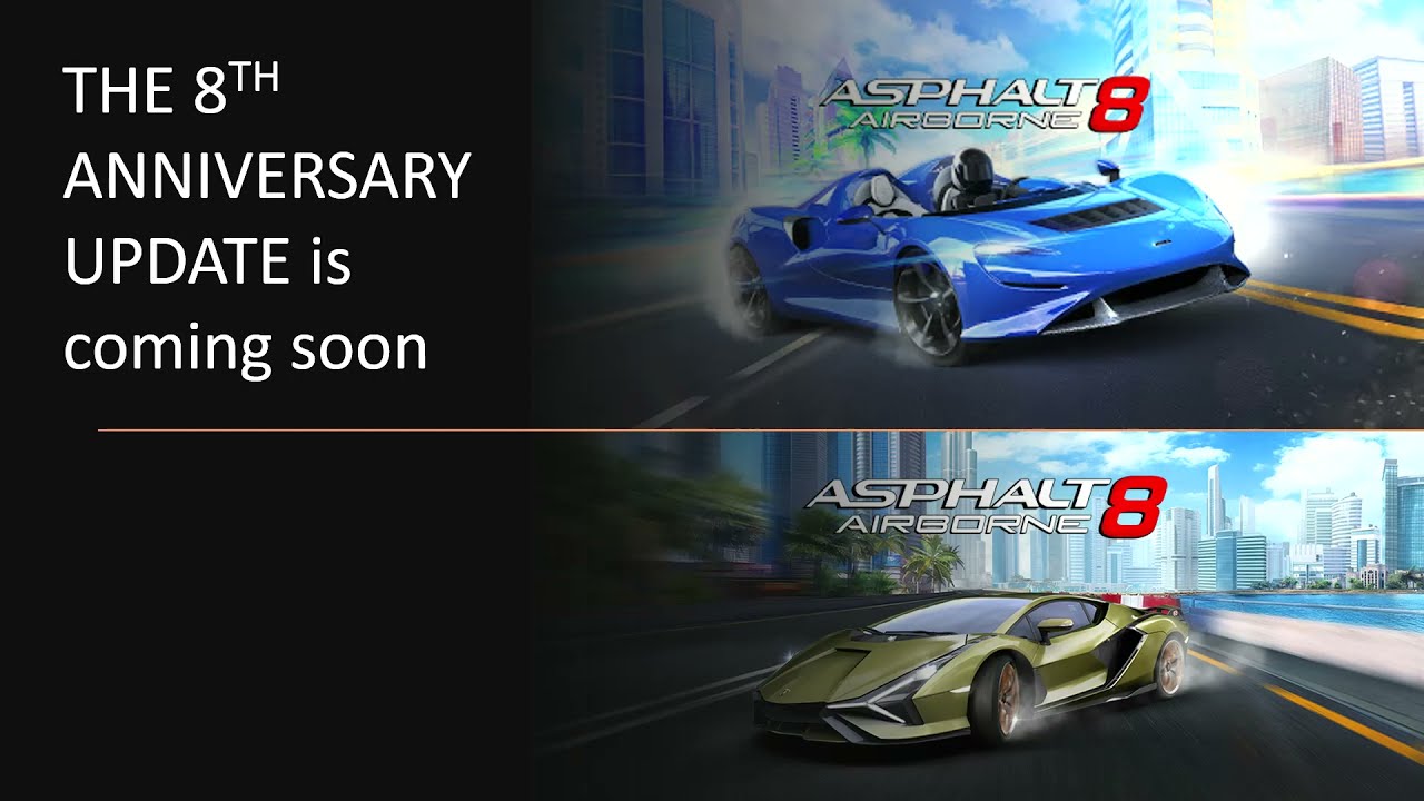 Asphalt 8 | incoming anniversary festival(update 50)