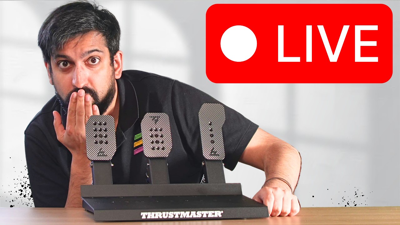 Sim Racing Show LIVE - Thrustmaster LOAD CELL Pedals Tested Live!