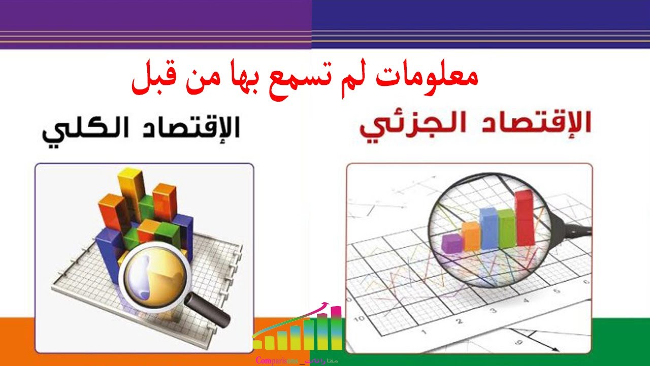 الإقتصاد الكلي و الجزئي هل تعلم عنهم شيئ