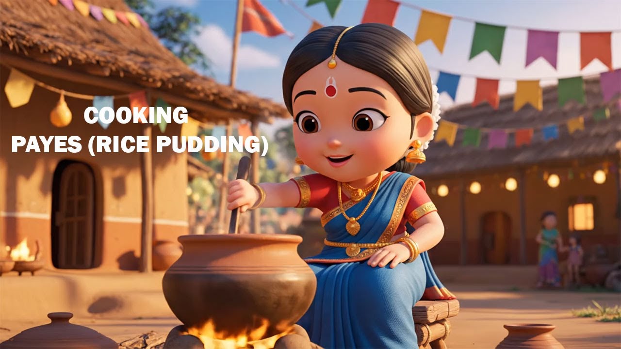 ASMR Miniature Cooking: Festive Village Payesh (Rice Pudding) Celebration 