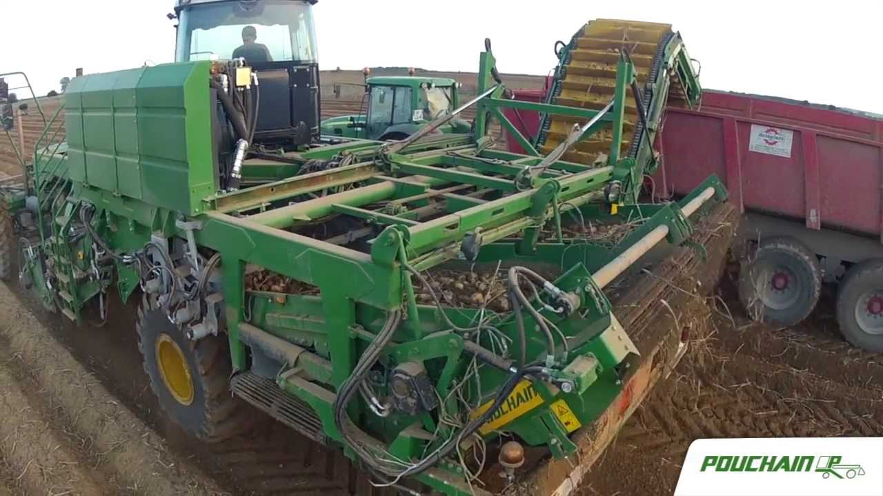 Arracheuse pommes de terre automotrice Pouchain
