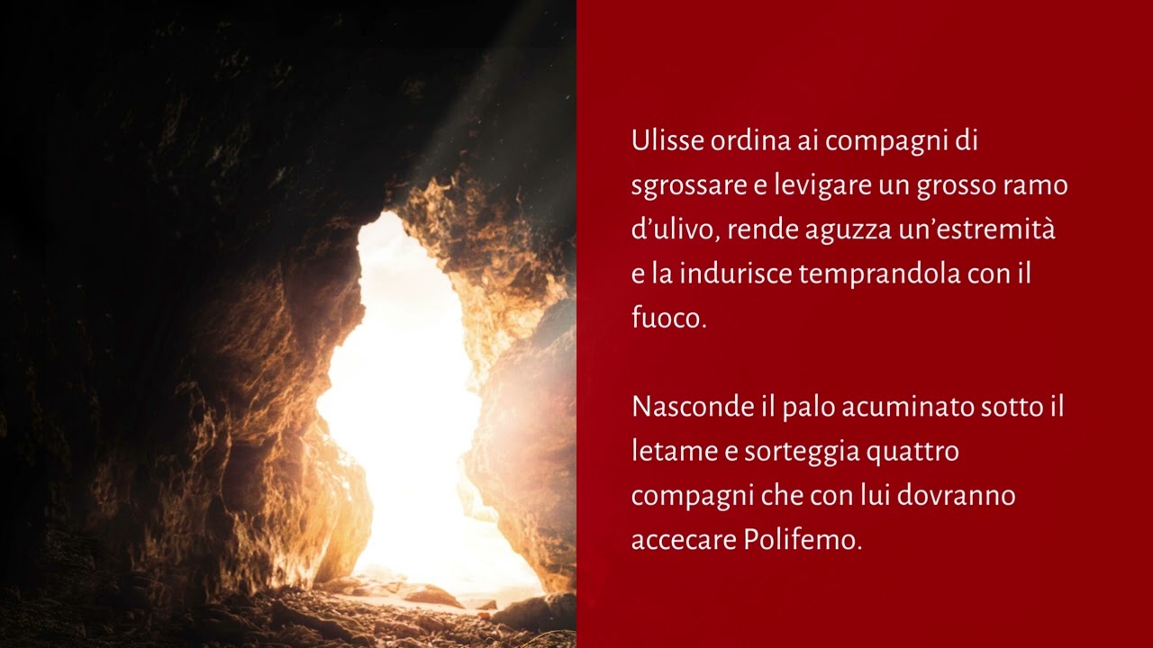Rassunti di letteratura: Ulisse e Polifemo