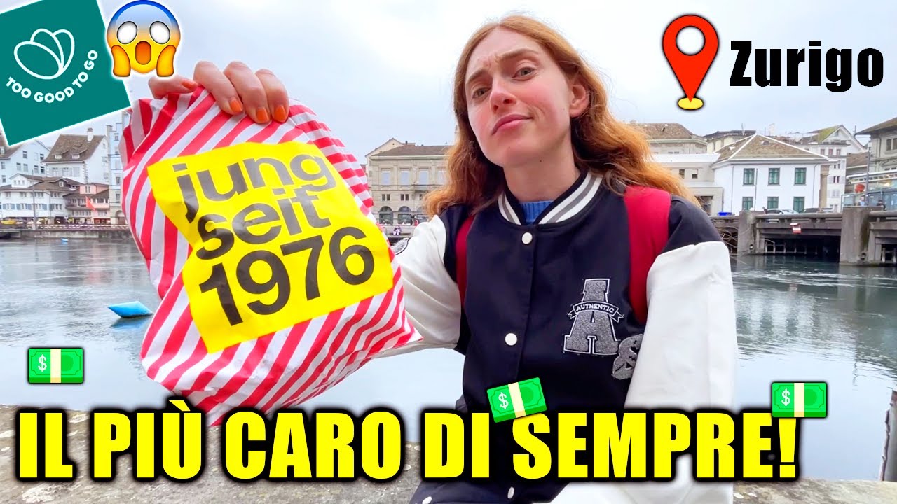ANCHE TOO GOOD TO GO ci spenna in Svizzera 😰 €13 una box !