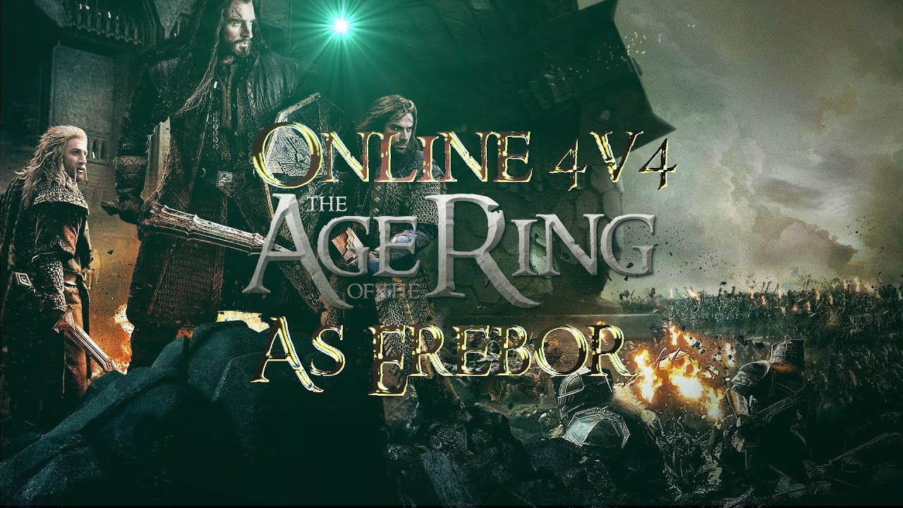 ROTWK AOTR 5.1 4v4 VS RuudDevil, Luke, Aber and Mastero