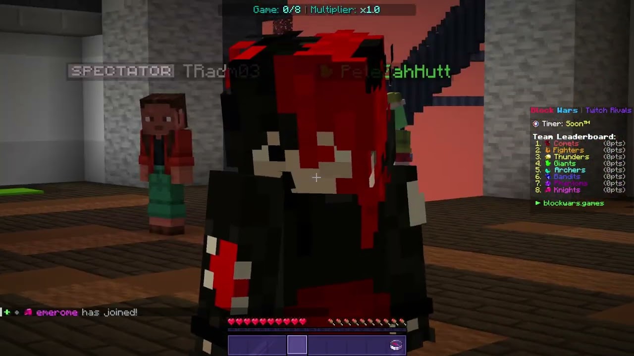 @reddoons Block Wars Twitch Rivals w/@Tubbo, @SeaPeeKay, @millkberry, and @thruiris