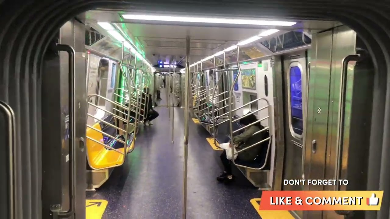 EXCLUSIVE: On-board on a Manhattan bound R211T (C) train from Euclid Avenue to Broadway Junction
