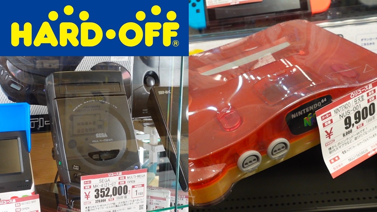 ハードオフゲームハント：日本のレトロ市場の実態