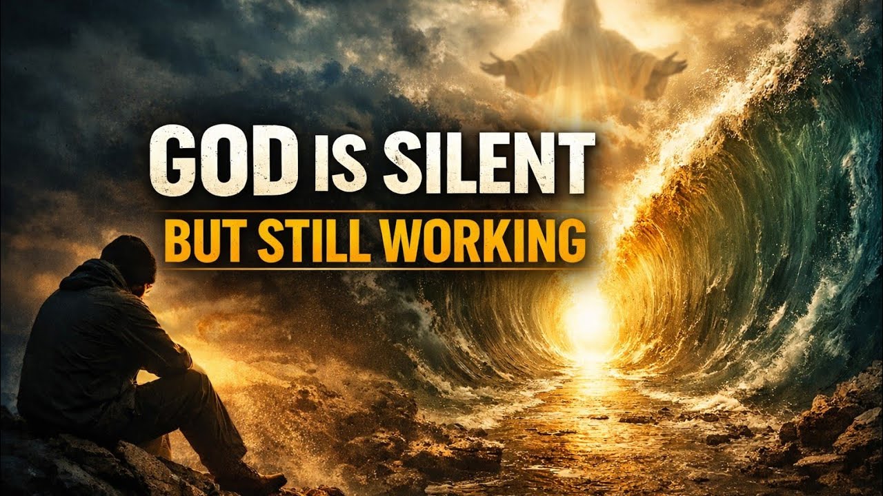 When God is Silent… Your Breakthrough is Coming #GodIsSilent #FaithOverFear #ChristianMotivation 