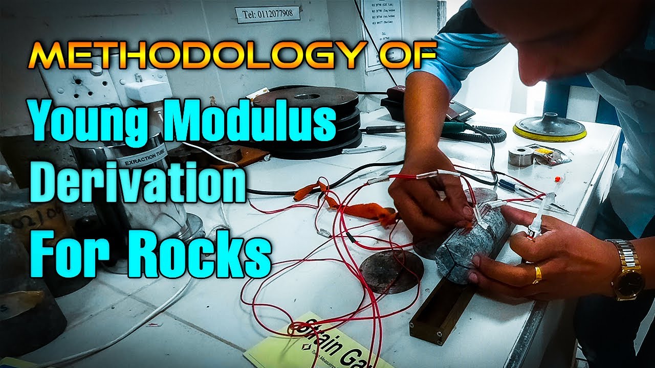 The Methodology for the Young Modulus Derivation for Rocks || Geotechnical Laboratory Test