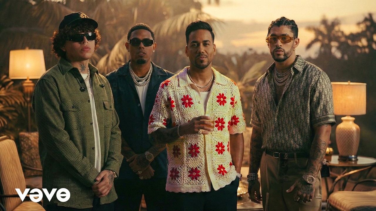 Beéle, Bad Bunny, Romeo Santos, Myke Towers  - Aura 👀💝 (Video Oficial) | Lyric / Letra