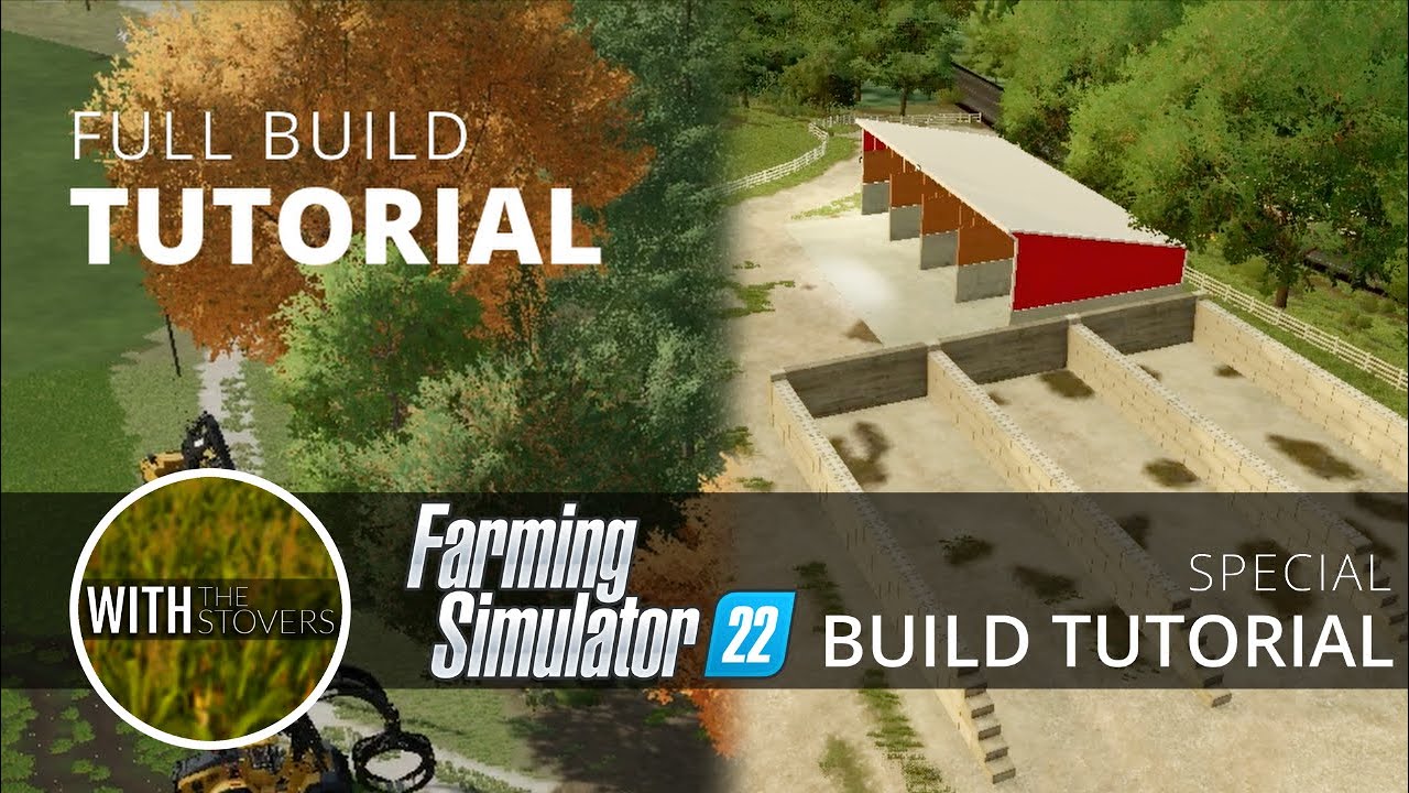Учебное пособие по строительству фермы | Farm Sim 22 | Полная версия - Блумфилд, Канада
