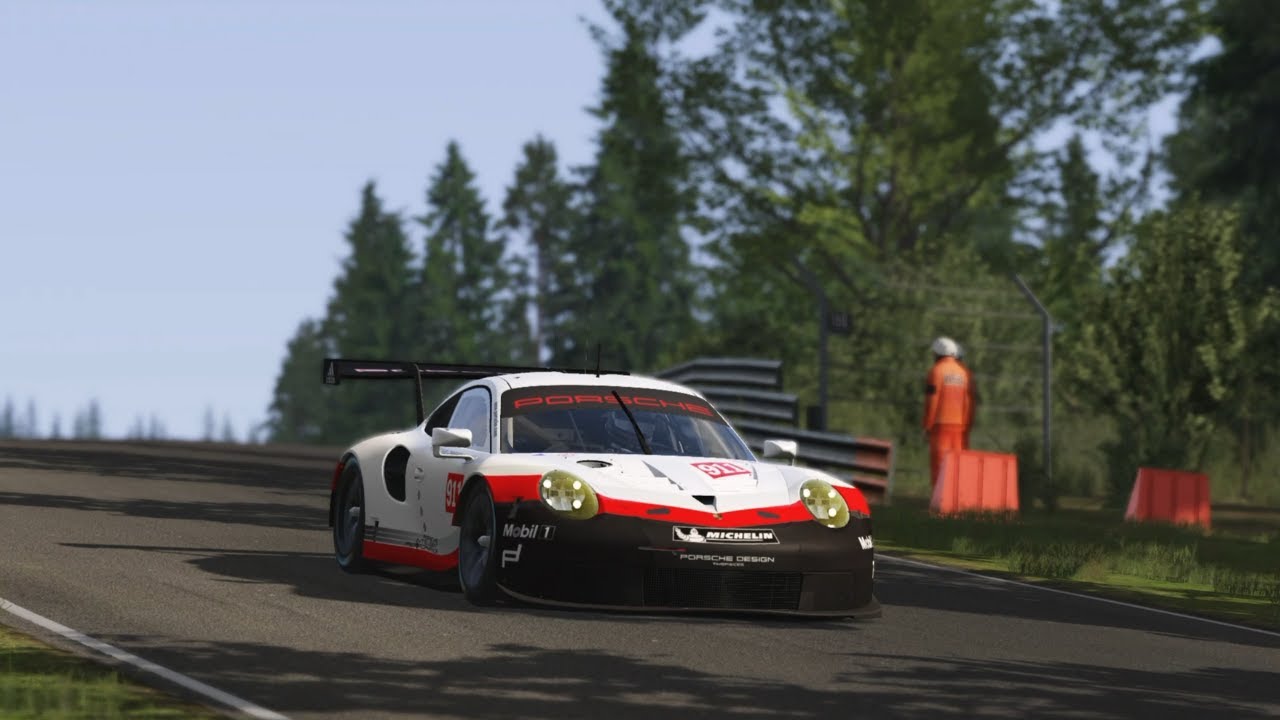 Nordschleife in Porsche 911 RSR 2017