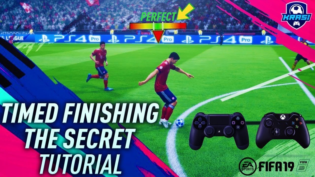 FIFA 19 TIMED FINISHING TUTORIAL - SECRET SHOOTING TIPS & TRICKS! HOW TO SCORE GOALS
