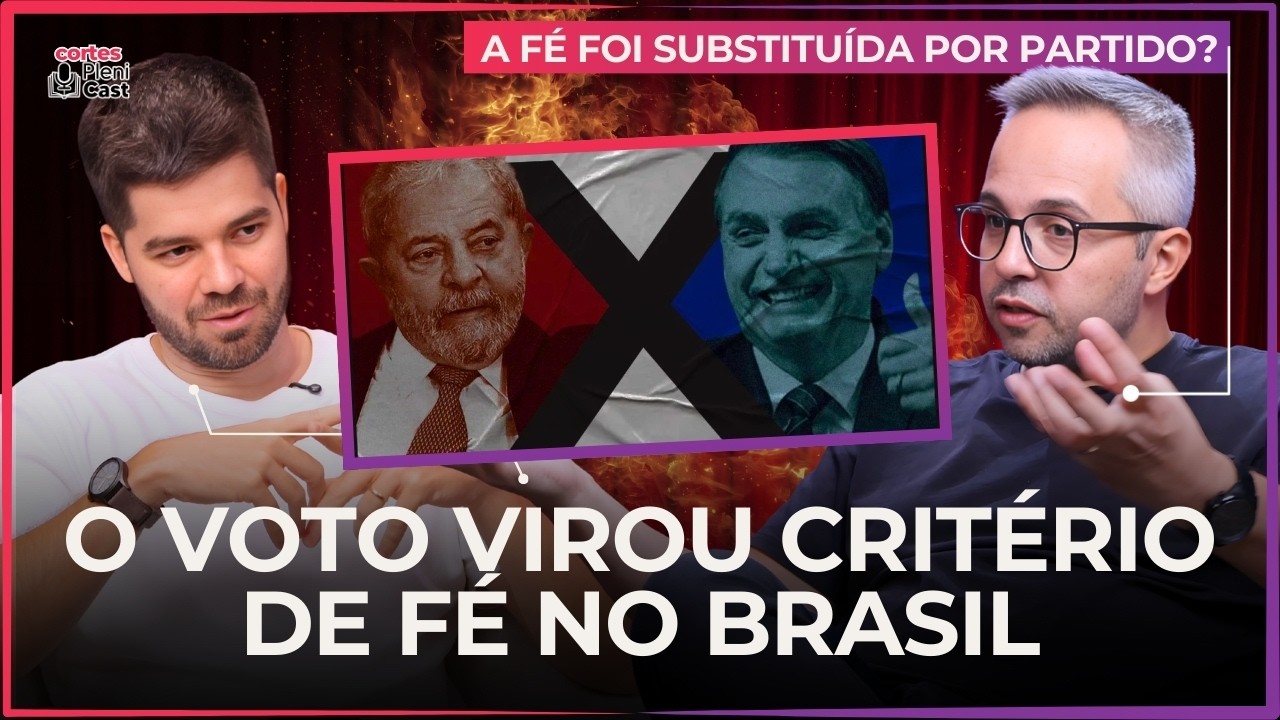 O legalismo político nas igrejas! O voto virou critério de fé? Pedro Pamploina