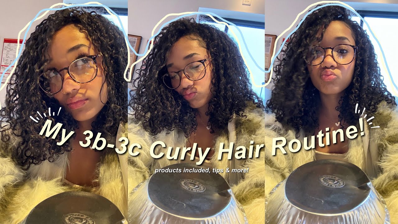 MY CURLY HAIR ROUTINE for 3b-3c hair! | Keyor&iacute;e Elia&ntilde;a