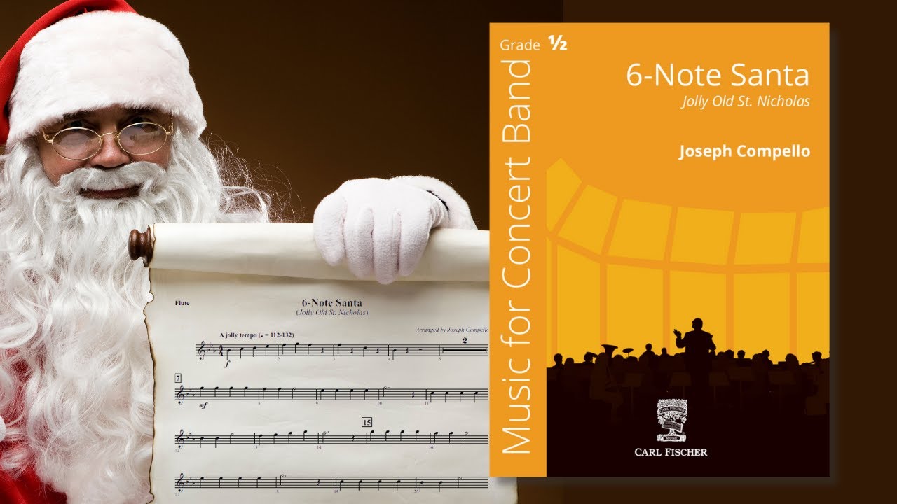 6-Note Santa (PPS59) by Joseph Compello