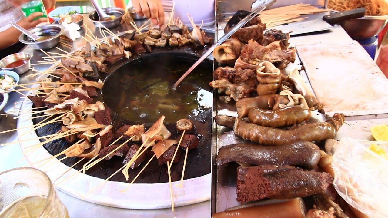UNIQUE Myanmar STREET FOOD TOUR in Yangon